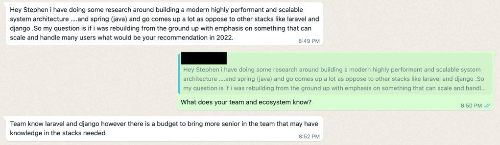 Advice on Platform Rebuild 