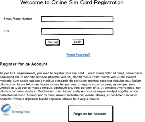 Login Screen