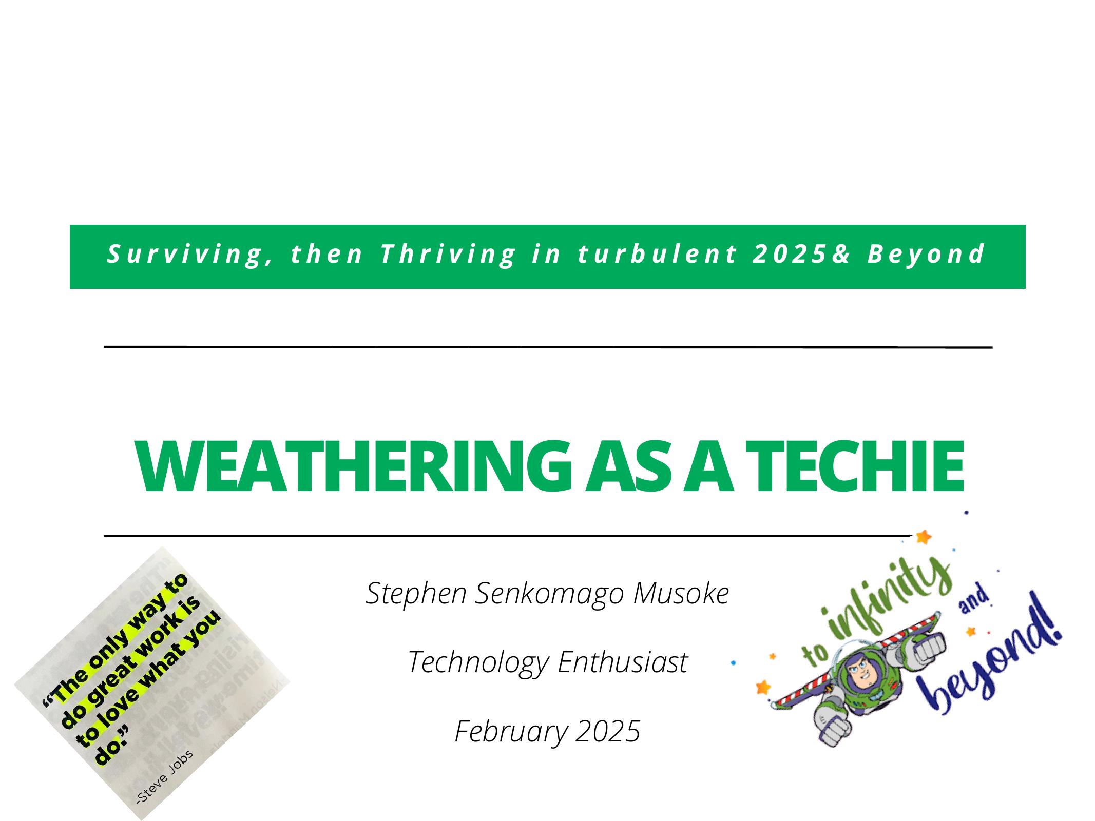 Surviving And Thriving in Tech in 2025