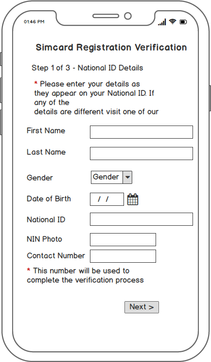 A Frugal Innovation Approach to Simcard Verification 2019 Edition – Design & High-level Architecture